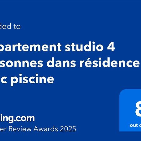 Appartement Studio 4 Personnes Dans Residence Avec Piscine Куиберон Екстериор снимка
